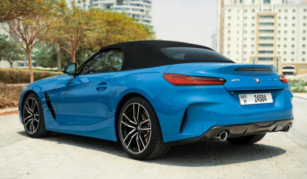  Blu BMW Z4 Photo 4