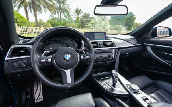  Blau BMW 430i cabrio Photo 5