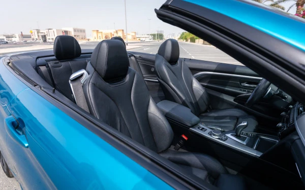  Blau BMW 430i cabrio Photo 7