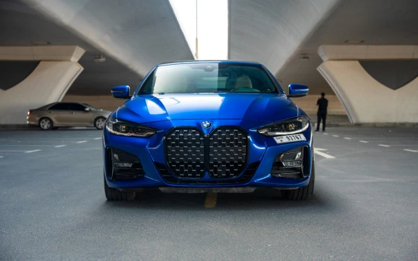  Blue BMW 430i cabrio Photo 6