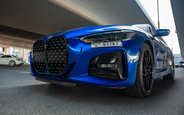  Blue BMW 430i cabrio Photo 12