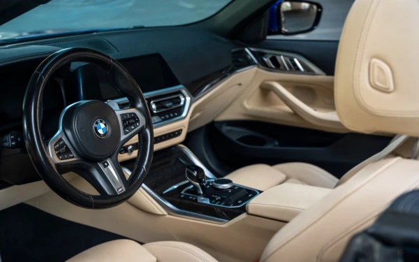  Blue BMW 430i cabrio Photo 16