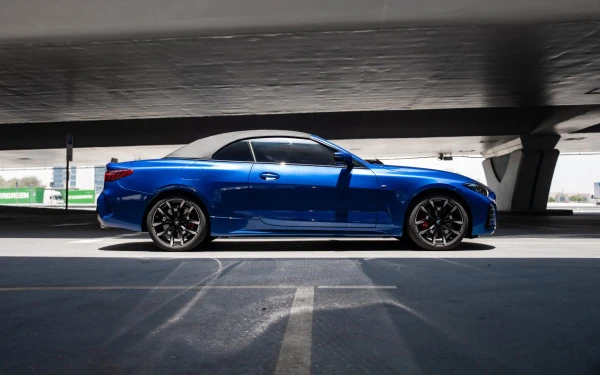  Bleue BMW Série 4 Photo 3