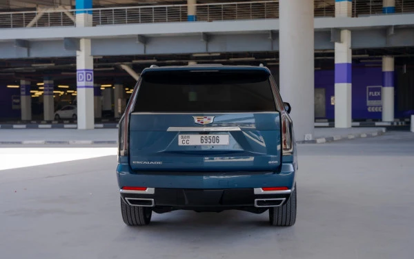  Blau Cadillac Escalade Photo 2