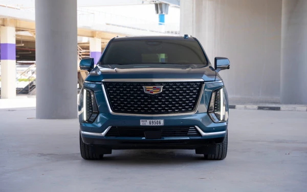  Blau Cadillac Escalade Photo 3