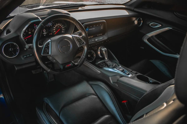  Blue Chevrolet Camaro SS Photo 7