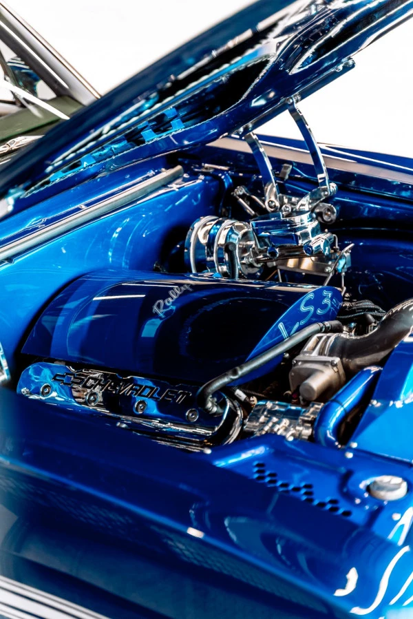  Blue Chevrolet Nova Photo 3