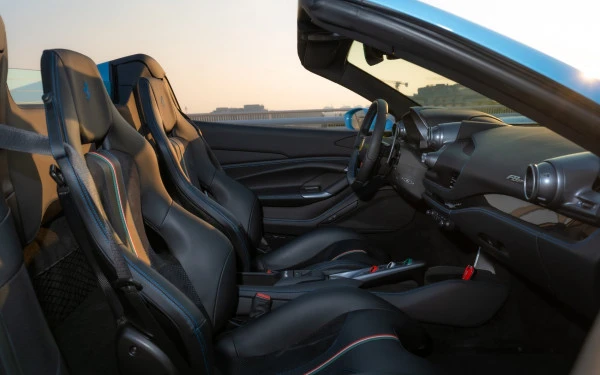  Bleue Ferrari F8 Tributo Spyder Photo 6