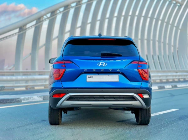  Blue Hyundai Creta Photo 6