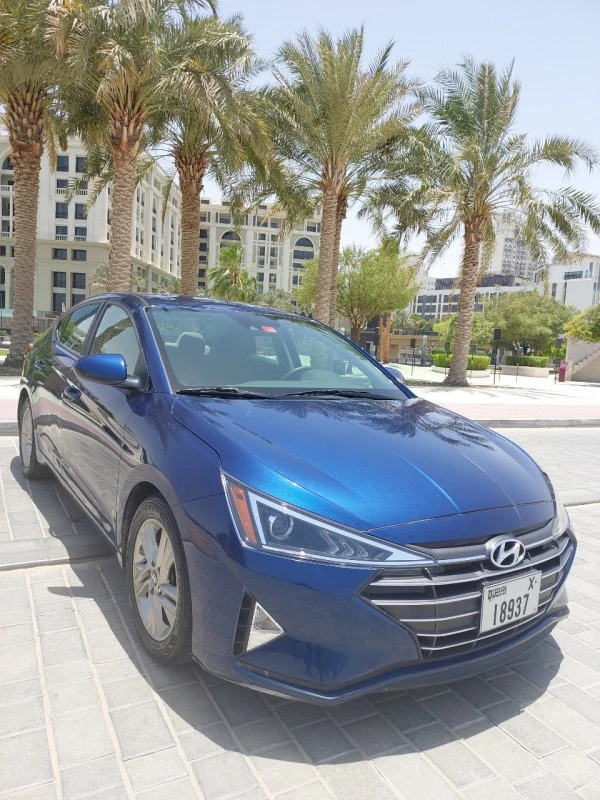  Blue Hyundai Elantra Photo 4
