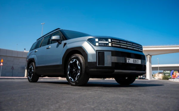  Blue Hyundai Santa Fe Photo 4