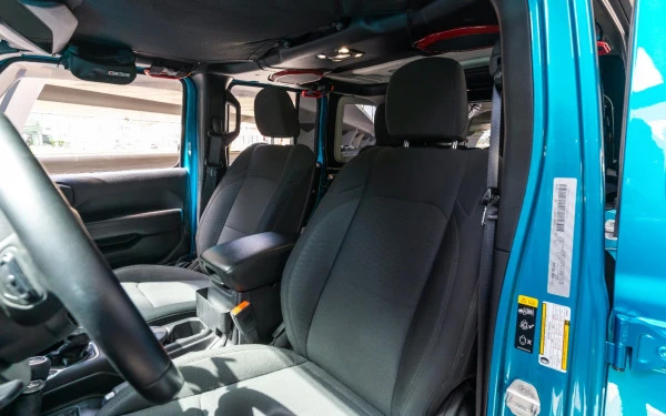  Blu Jeep Wrangler Limited Sport Edition convertible Photo 5