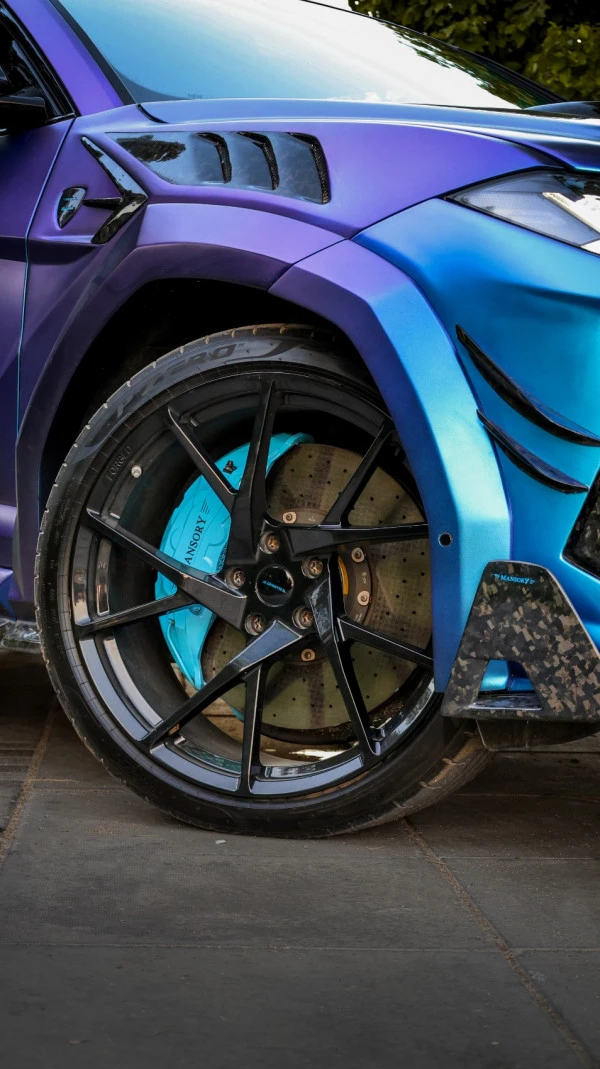  أزرق لامبورغيني أوروس Photo 3