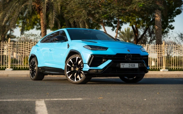  Blu Lamborghini Urus Photo 11