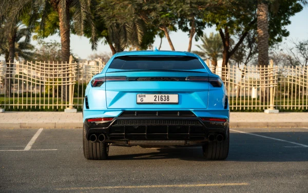  Blu Lamborghini Urus Photo 16