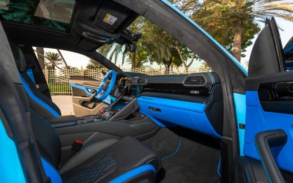  Blu Lamborghini Urus Photo 17