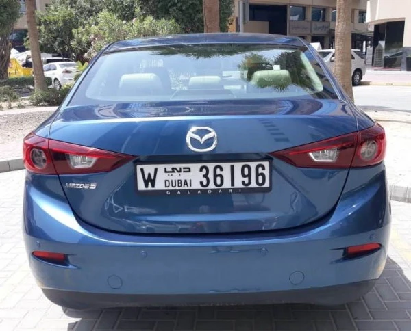 Blue Mazda 3 Photo 2