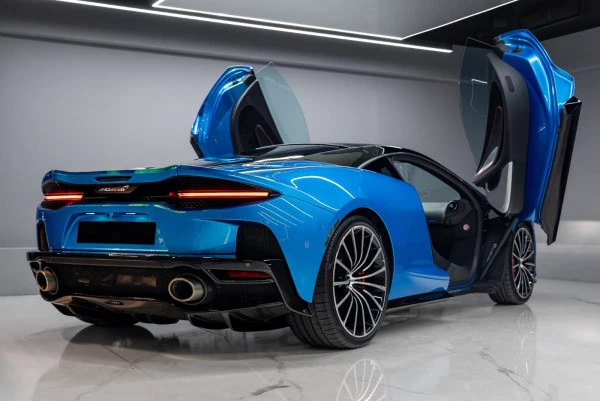  Blue Mclaren GT Photo 3