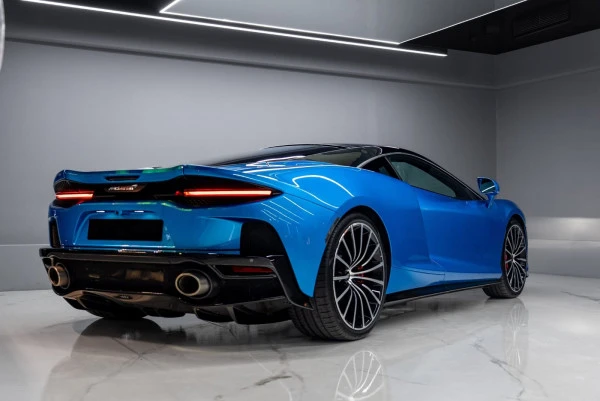  Blue Mclaren GT Photo 4