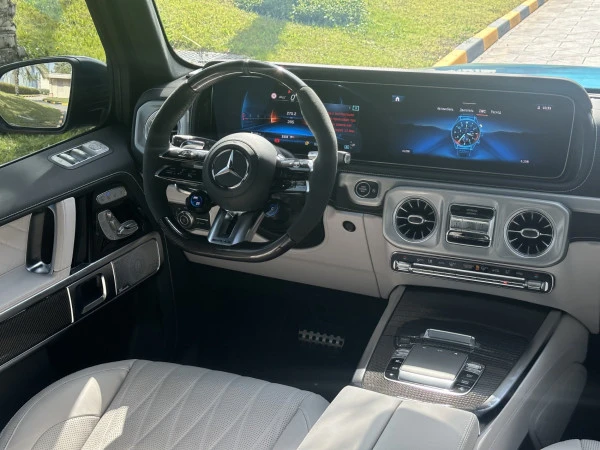  Azul Mercedes G class Photo 4