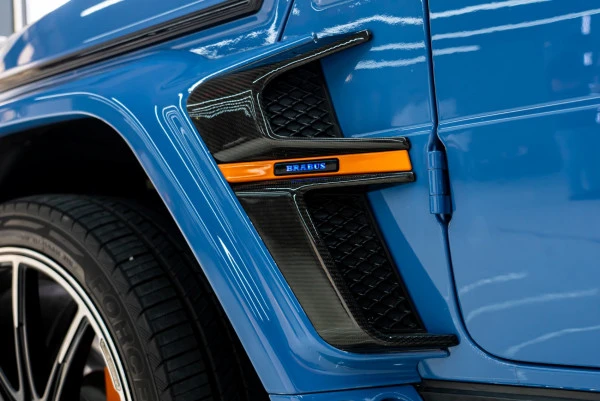  أزرق مرسيدس G63 Brabus Hermes Photo 3