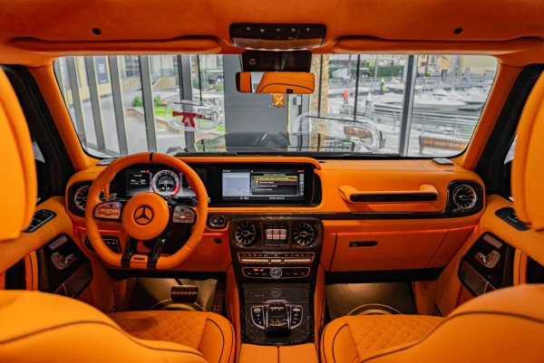  أزرق مرسيدس G63 Brabus Hermes Photo 4