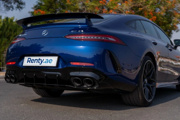  Bleue Mercedes GT63 Photo 6