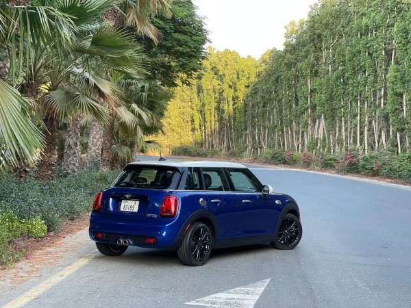  Blue Mini Cooper S Photo 5