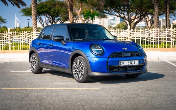  Blue Mini Cooper S Photo 2