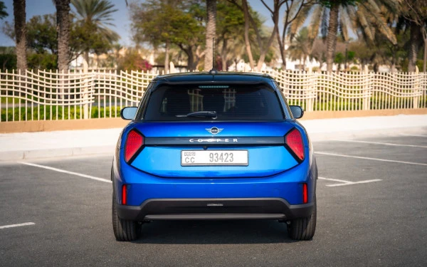  Blue Mini Cooper S Photo 3