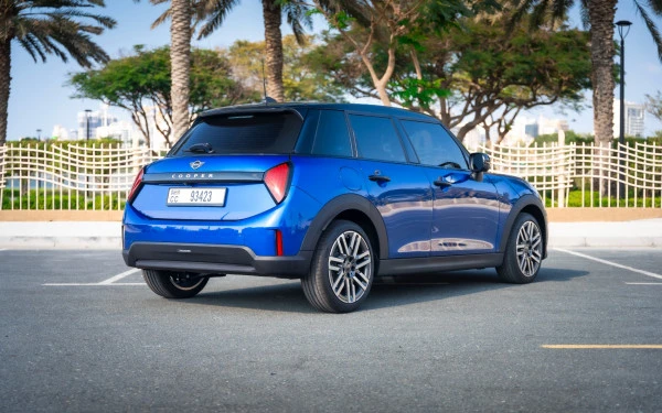  Blue Mini Cooper S Photo 4