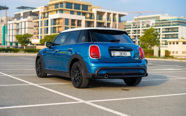  Blue Mini Cooper Photo 3