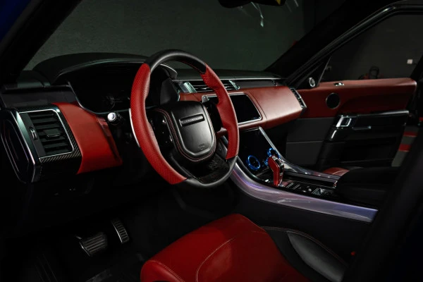  Blue Range Rover Sport SVR Photo 3