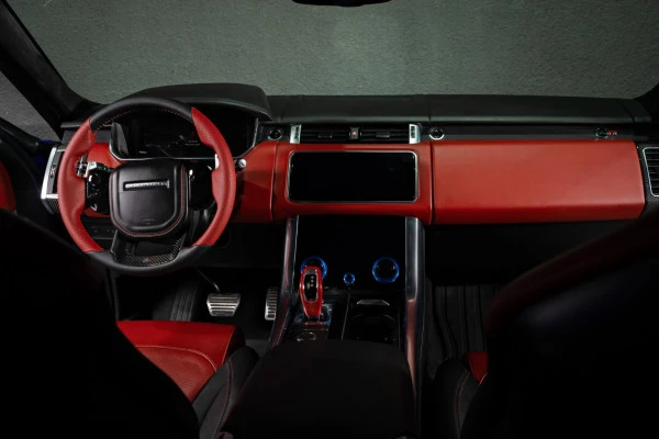  Blue Range Rover Sport SVR Photo 4