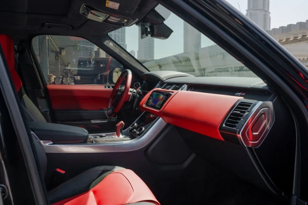  Blu Range Rover Sport SVR Photo 6