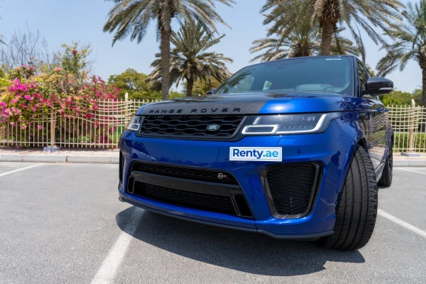  Blue Range Rover SVR Photo 4