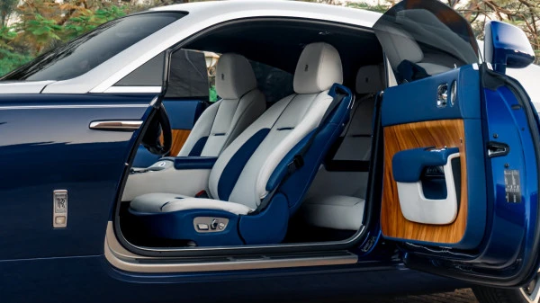 Azul Rolls Royce Wraith Photo 5