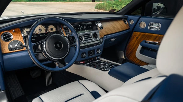  Azul Rolls Royce Wraith Photo 6