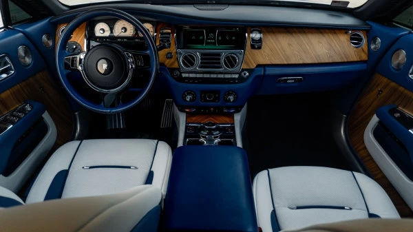  Azul Rolls Royce Wraith Photo 8