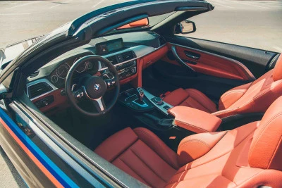  Noir BMW 430i Cabrio Photo 9