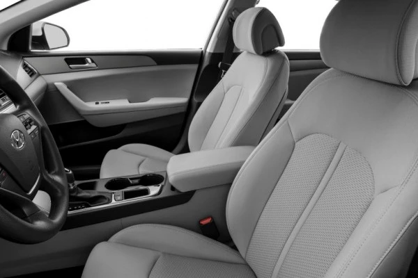  Bright White Hyundai Sonata Photo 13