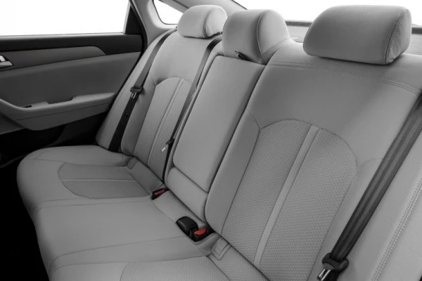  Bright White Hyundai Sonata Photo 14