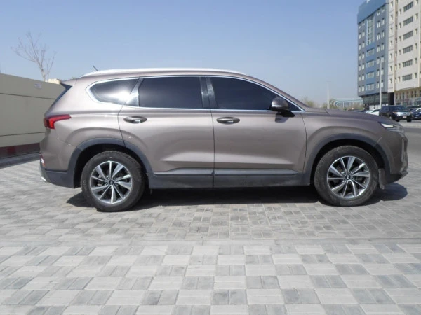  Коричневый Hyundai Santa Fe Photo 2