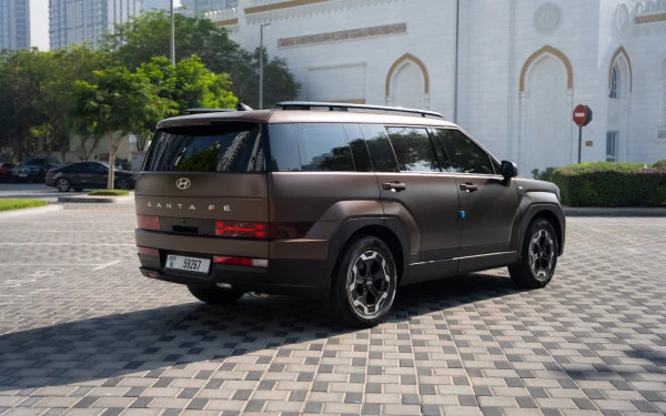  Marrone Hyundai Santa Fe Photo 4