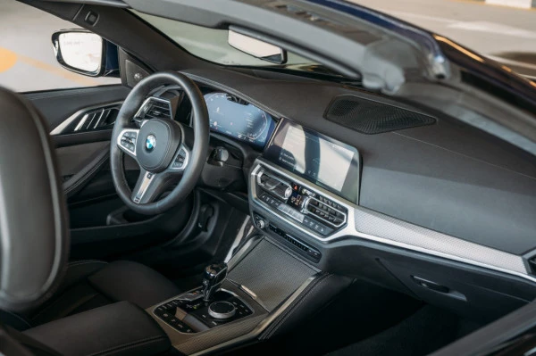  Dunkelblau BMW 430i cabri Photo 3