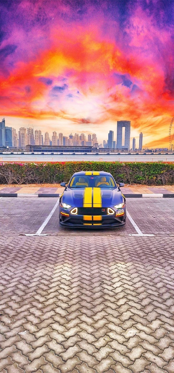  أزرق غامق فورد موستانج Photo 3