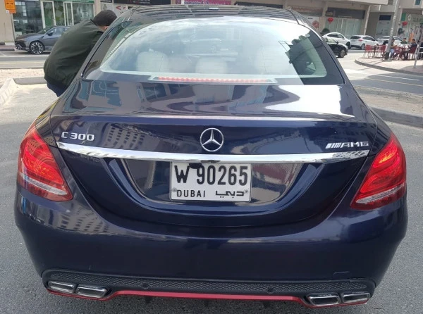  Azul Oscuro Mercedes C Class C300 Photo 3