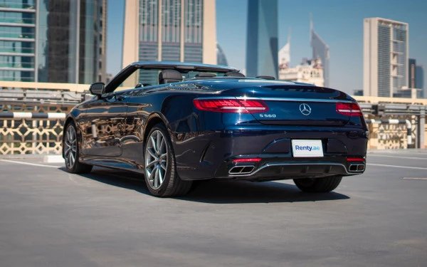  Dark Blue Mercedes S560 convert Photo 2