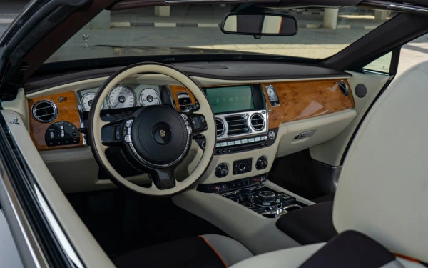  Dark Brown Rolls Royce Dawn Photo 4