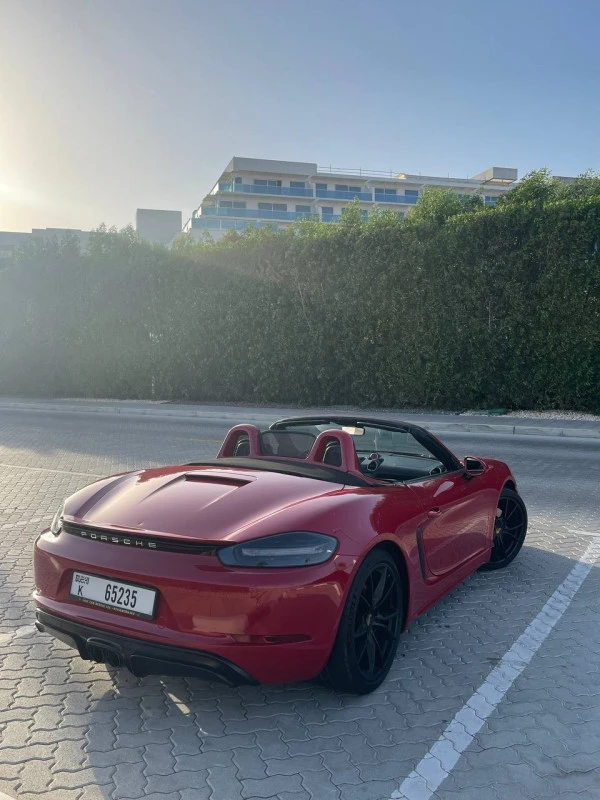 Dark Red Porsche Boxster GTS Photo 2